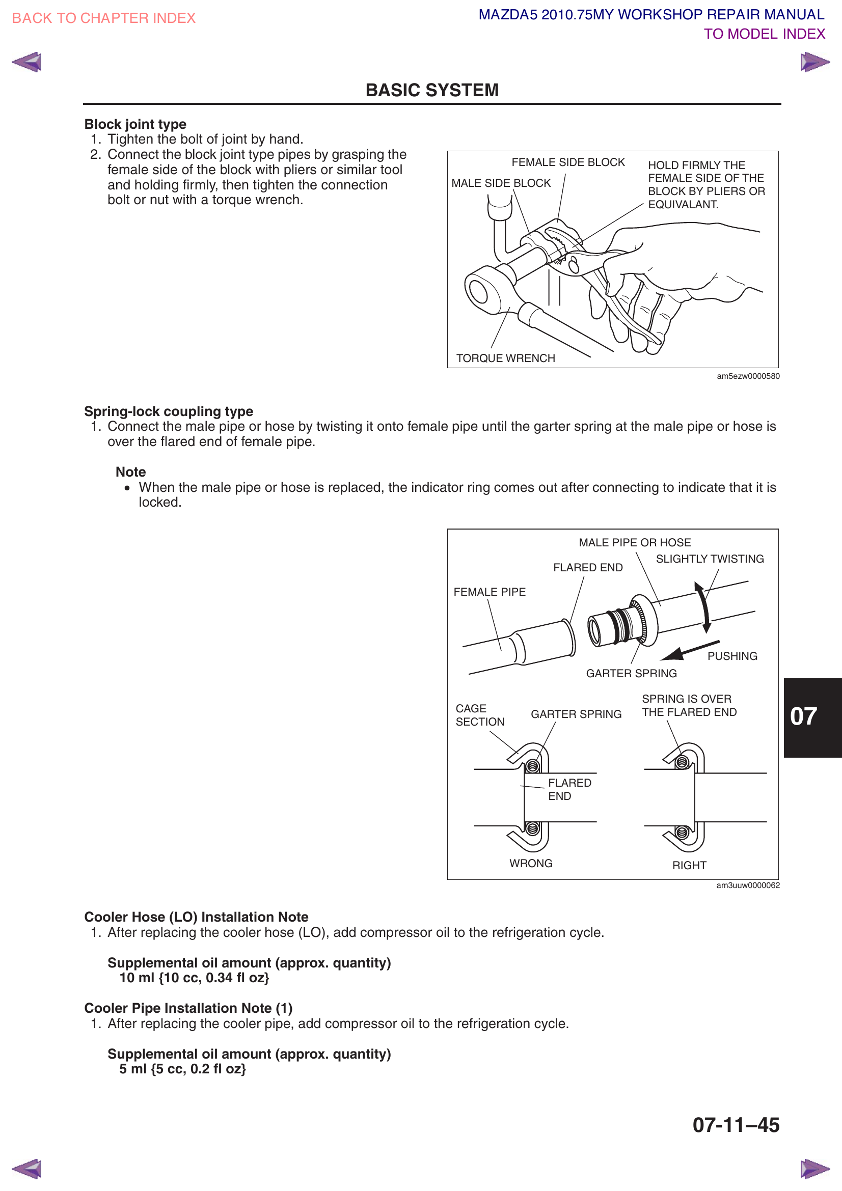 Block joint installation with torque wrench